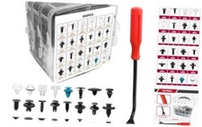 801 PCS Car Retainer Clips Fasteners 24 Most Popular Sizes Door Trim Panel