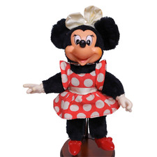 Disney Vintage Applause Plush And Vinyl Minnie Mouse Doll - 9 Inches Tall