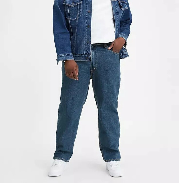 550 Relaxed Fit Denim Blue Jeans Mens 