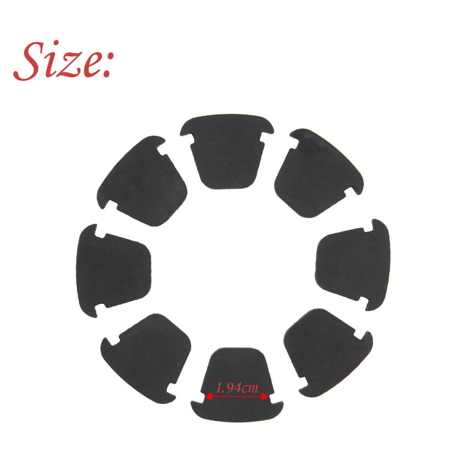 Abas de inserção porta-copo grande para console Chevrolet Silverado conjunto de 8 2000-2006 - Imagem 2 de 4