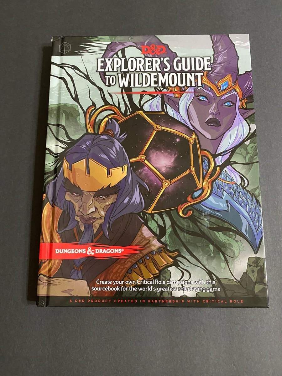 D&D 5E RPG: The Explorer's Guide to Wildemount *SLIGHT TEAR/BEND