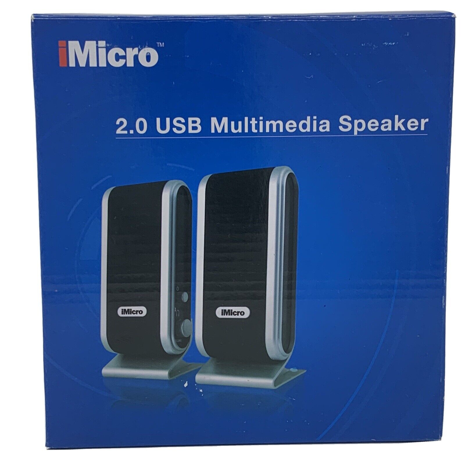 USB 2.0 Wired Channel Multimedia Speaker System iMicro SP-IMD168B 
