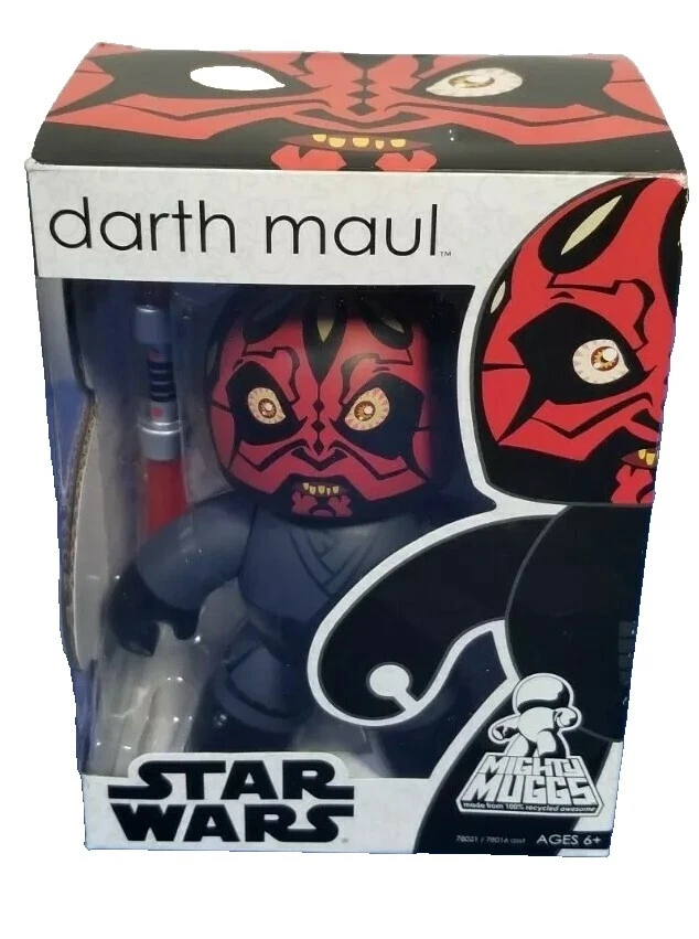 Hasbro Mighty Muggs figuras de acción de Star Wars Darth Maul y accesorios