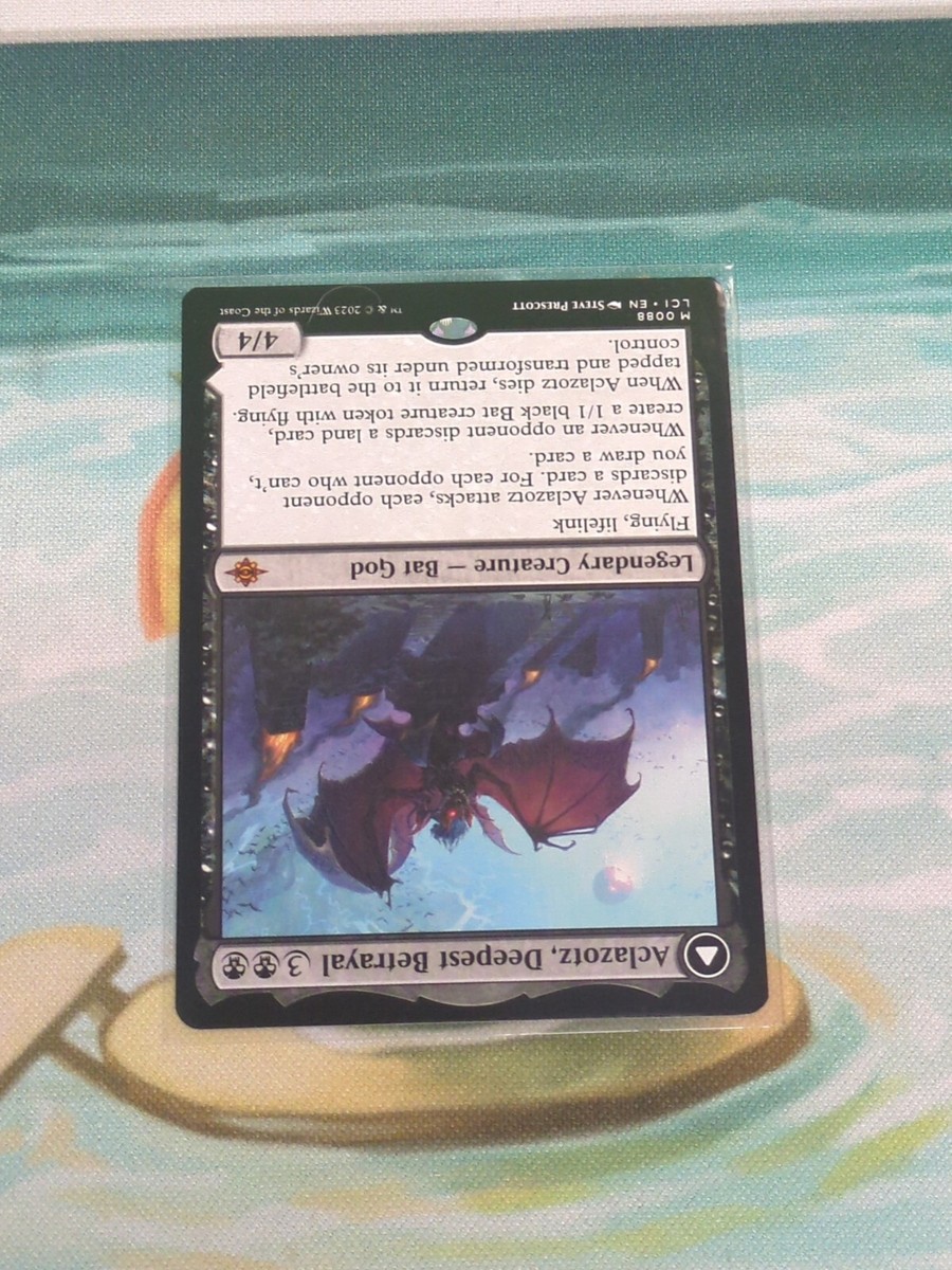 MTG Aclazotz, Deepest Betrayal // Temple of the Dead The Lost