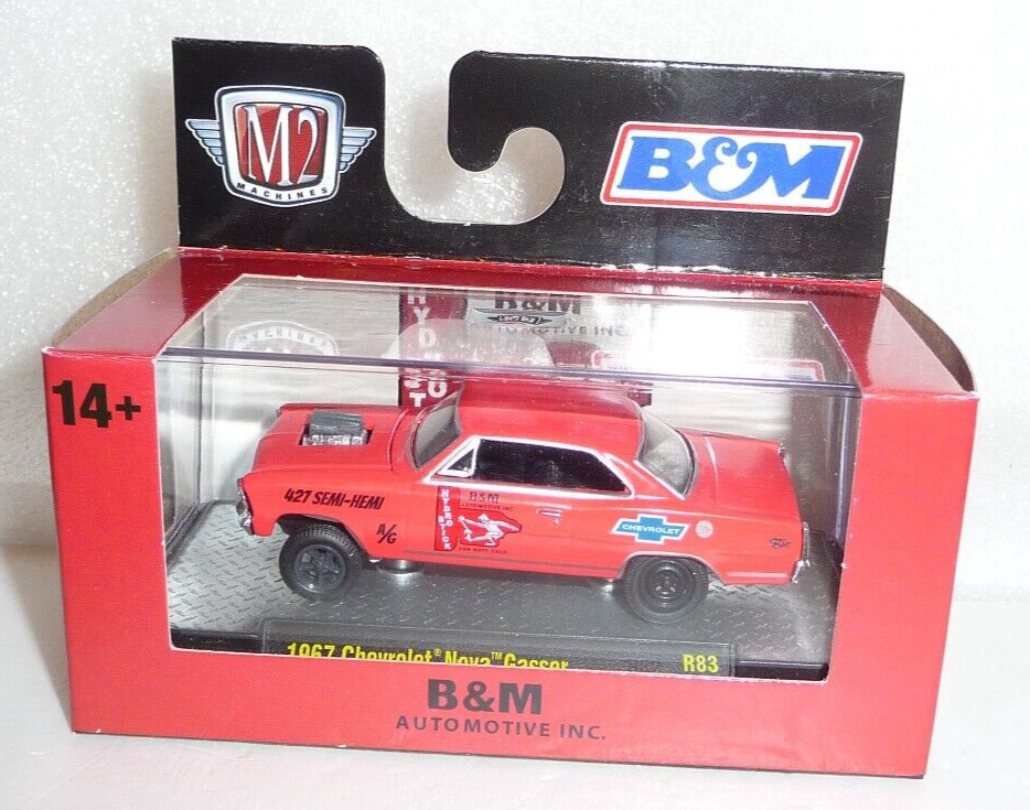 M2 Machines 1967 Chevrolet Nova Gasser 1:64 Diecast
