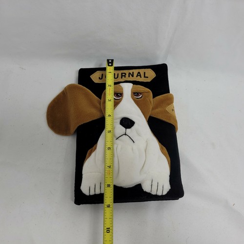 Applause Basset Hound Hush Puppies Journal Plush 3D Dog Diary - Picture 8 of 8