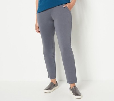 Form & Line by Universal Standard Petite Ponte Pull-On Charcoal XS New
