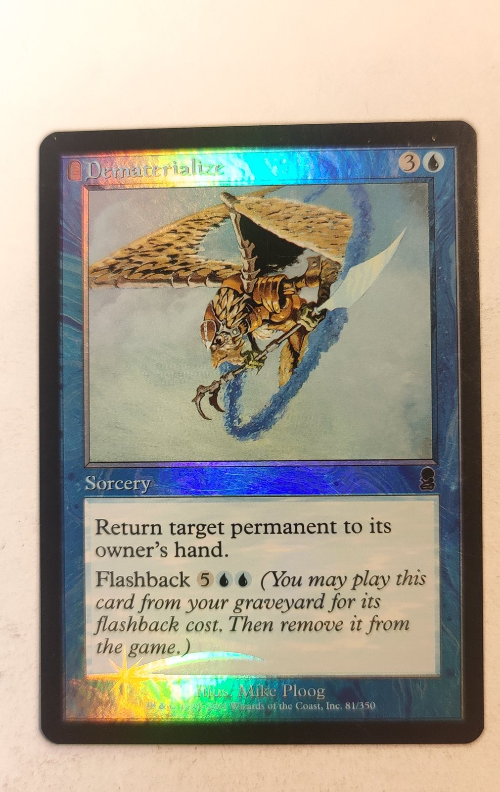 Dematerialize Foil [ODY - 81] Magic NM EN