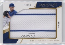 2018 Panini Immaculate Immaculate Jumbo Relics 11/99 Chris Flexen #IJ-CH 1u6