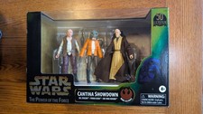 Star Wars Black Series Cantina Showdown 6 Hasbro Pulse Con Exclusive Box Set.