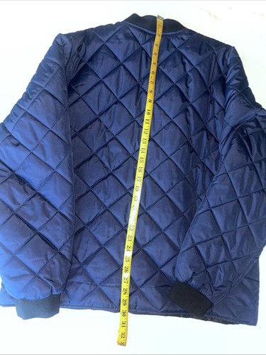Old Navy Jacket Mens Blue Chore Quilted Snaps 2XL Puffer Field Shooting XXL - Picture 9 of 16