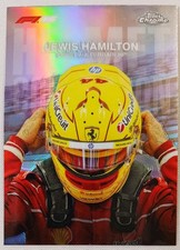 2025 Topps Chrome F1 Lewis Hamilton Helmet Collection #HC-2 Ferrari F1