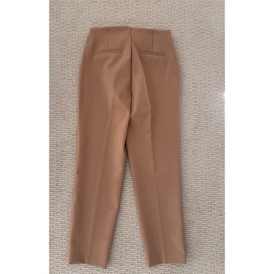 Rachel Zoe Tan High Rise Slim Leg Ankle Pants Size 6