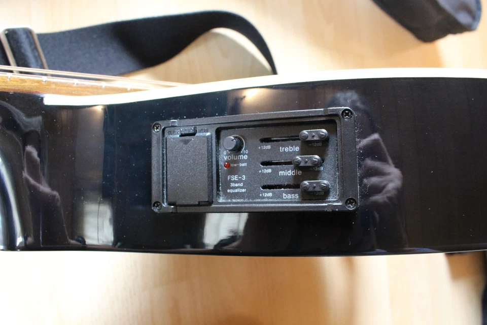 Irish Bouzouki - Thomann M1089-P BK - Mit Tonabnehmer - Bild 3 von 4