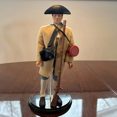 GI Joe American Revolution Minuteman Doll As Is  No Box