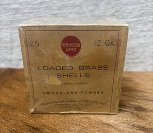 Remington UMC Shot Shell 2-Piece Empty Box