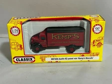 Classix EM7606, Austin K2 Panel Van, Kemp's Biscuits, London N7