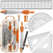 Maths Compasses for Geometry Student Drafting Compass Set Starter Kit with