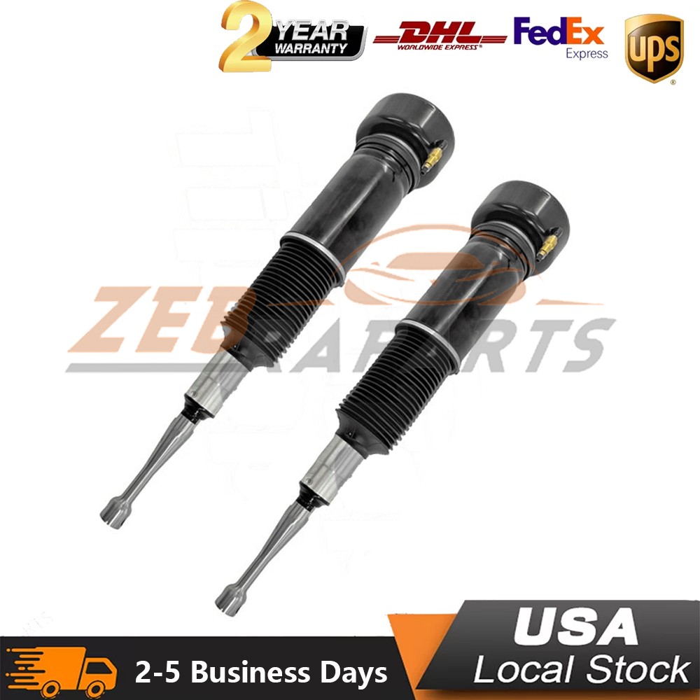 Pair Front Air Suspension Shock Struts For Rolls-Royce Phantom RR1 EWB 2004-2016