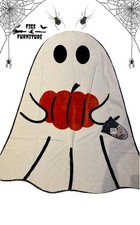 Tk Maxx Halloween Ghost Shaped plush Throw Blanket pumpkin Homesense 