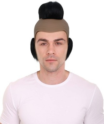 Herren Tough Black Guy T Mohawk Perücke, Multipol Farbe perfekt für Halloween