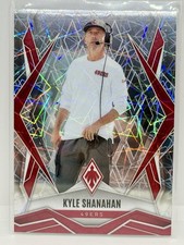 Kyle Shanahan Silver Lazer Parallel - 2025 Panini Phoenix #120 SF 49ers