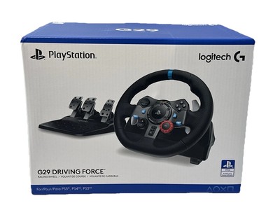 New Logitech G29 Driving Force Racing Wheel and Floor Pedals - Black