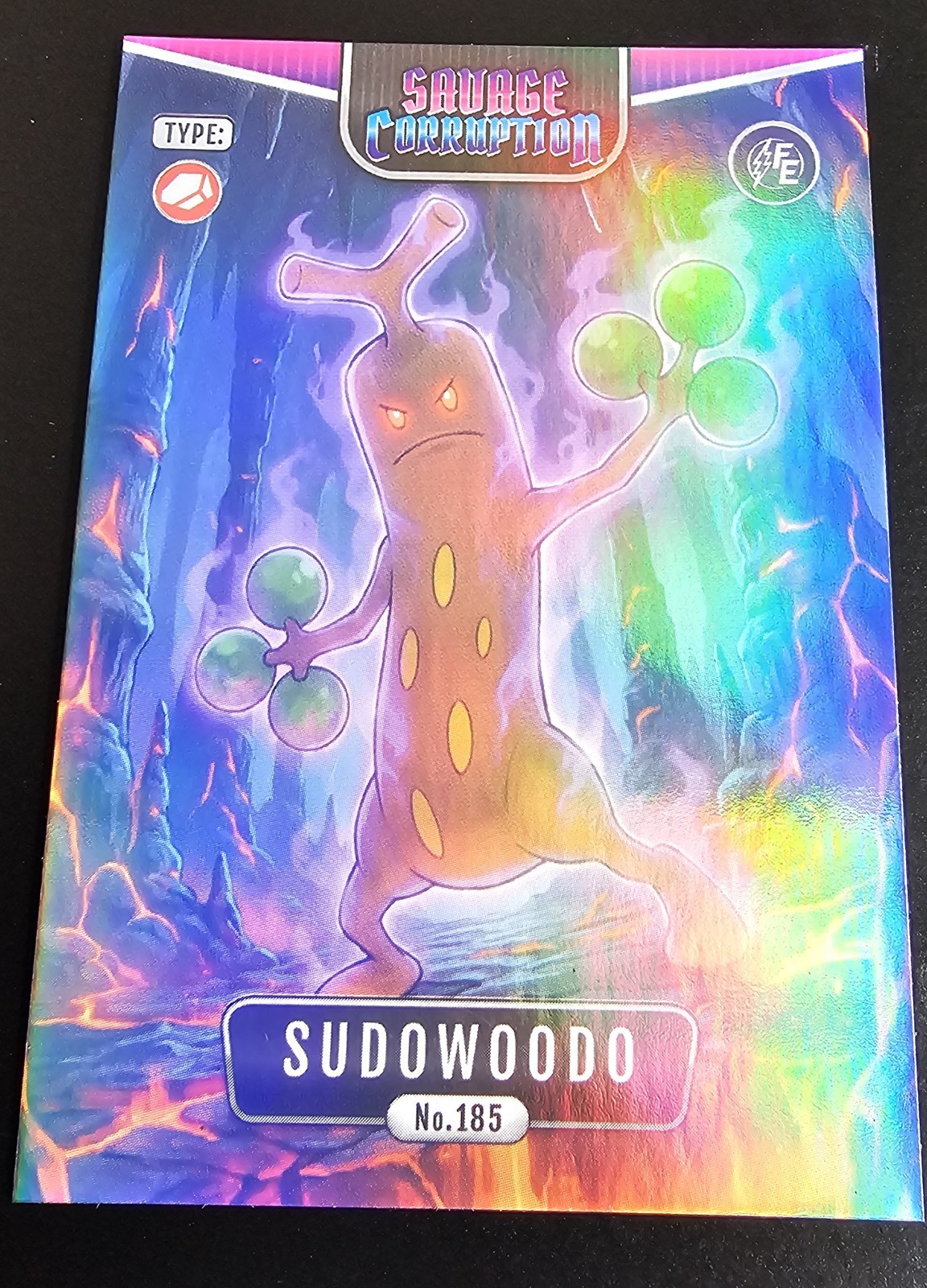 SUDOWOODO - POKEMON SAVAGE CORRUPTION FLASH EDITION 2026 CCG HOLO