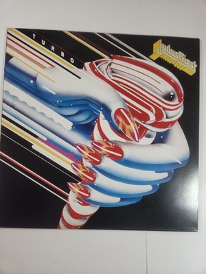 1986 JUDAS PRIEST TURBO VINYL RECORD ALBUM CBS ROLL & ROCK HEAVY METAL