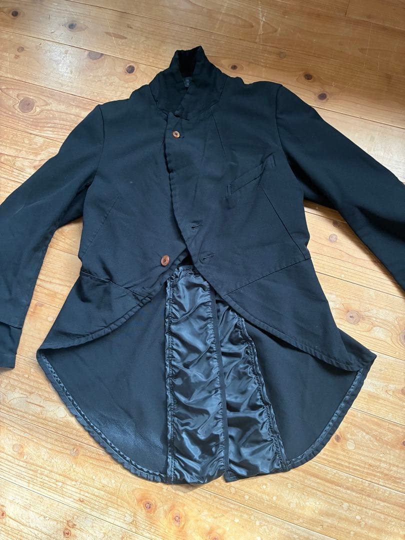 ComCom Black Tailored Jacket with Sheer Details, … - image 7