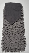 NORWEX Baclock Bath Chenille Hand Towel Graphite Grey Microfiber