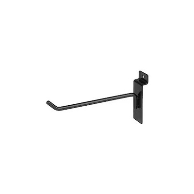 Econoco Ebl/H6 Semi-Gloss Hook 6'', Black, 96Pk