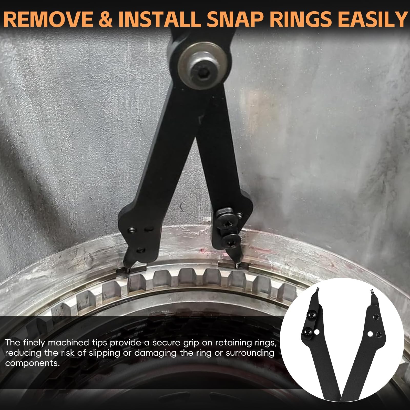 26" Internal Retaining Ring Pliers 1489 for GM 5L40, 5L50, 6L50 6L80 Lang Tools