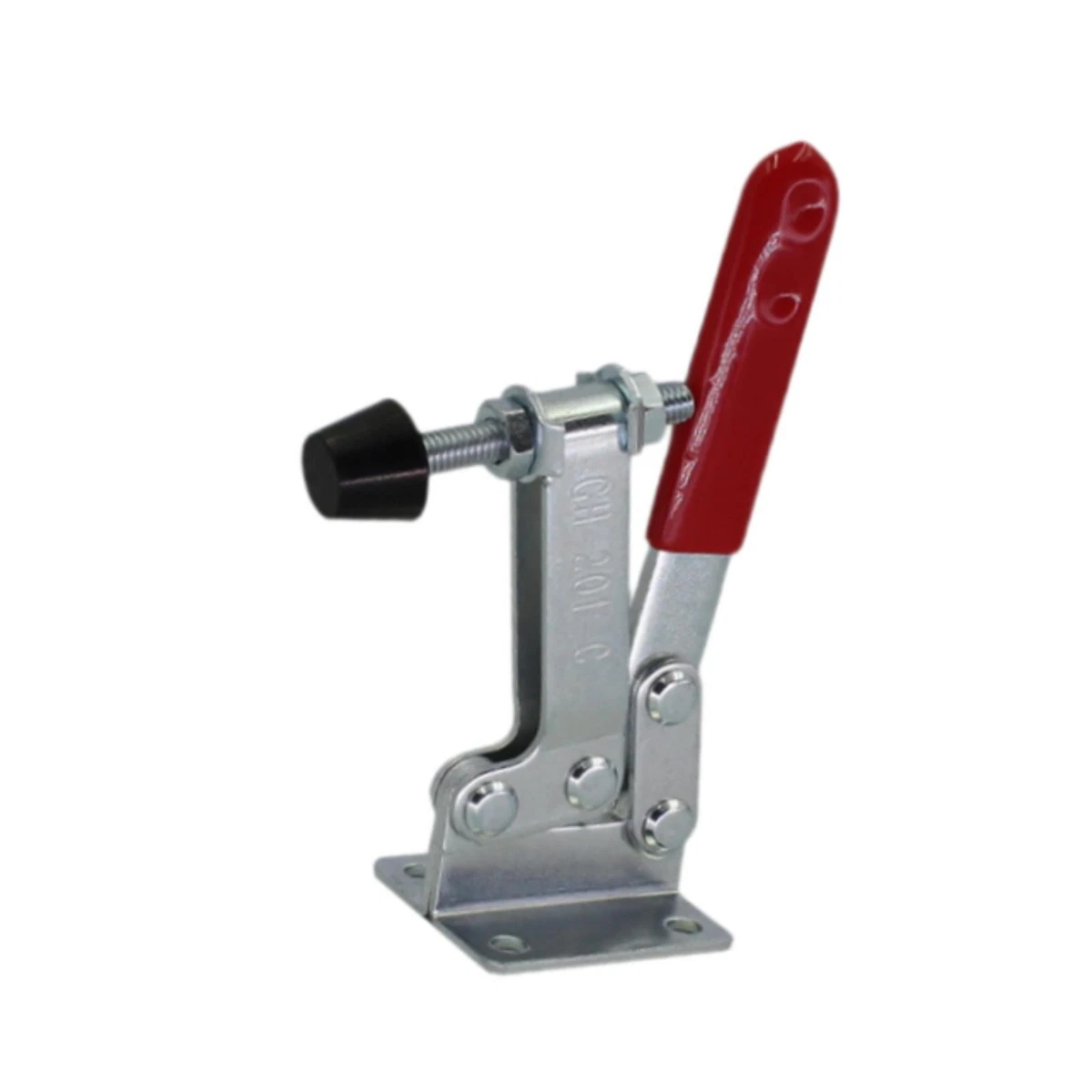 Morsetto A Ginocchiera A Sgancio Rapido 10mm – 60kg Di Capacità, In Ferro Zincato, Tipo Push/Pull Per Saldatura E Fissaggi - 6
