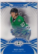 21/22 UD ULTIMATE RILEY TUFTE INTRODUCTIONS RC ROOKIE AUTOGRAPH AUTO #76