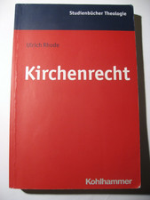 Kirchenrecht, Studienbücher Theologie, Ulrich Rhode