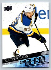 2020-21 Upper Deck #460 Austin Poganski Young Guns RC (ref 184549)