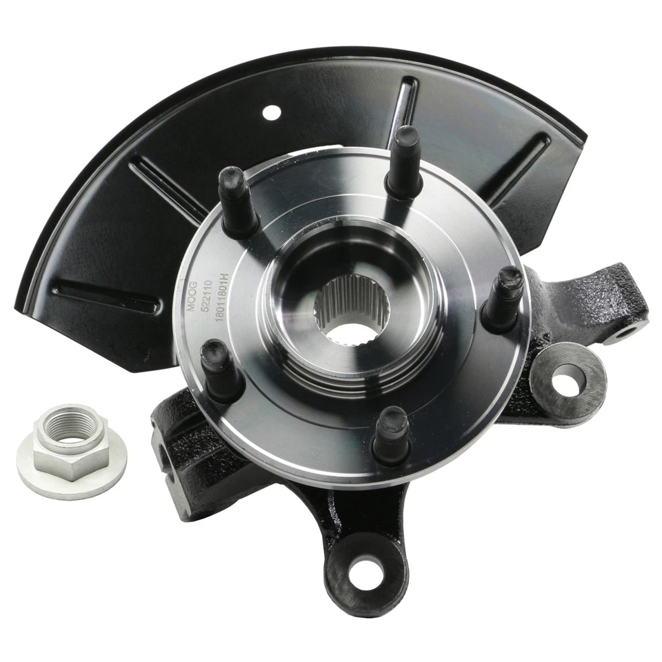 Conjunto de cojinete y buje de rueda delantera derecha MOOG para MAZDA TRIBUTE 2001-2006 Foto 3 de 3