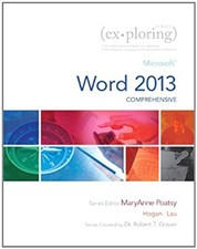 Exploring : Microsoft Word 2013, Comprehensive Hybrid