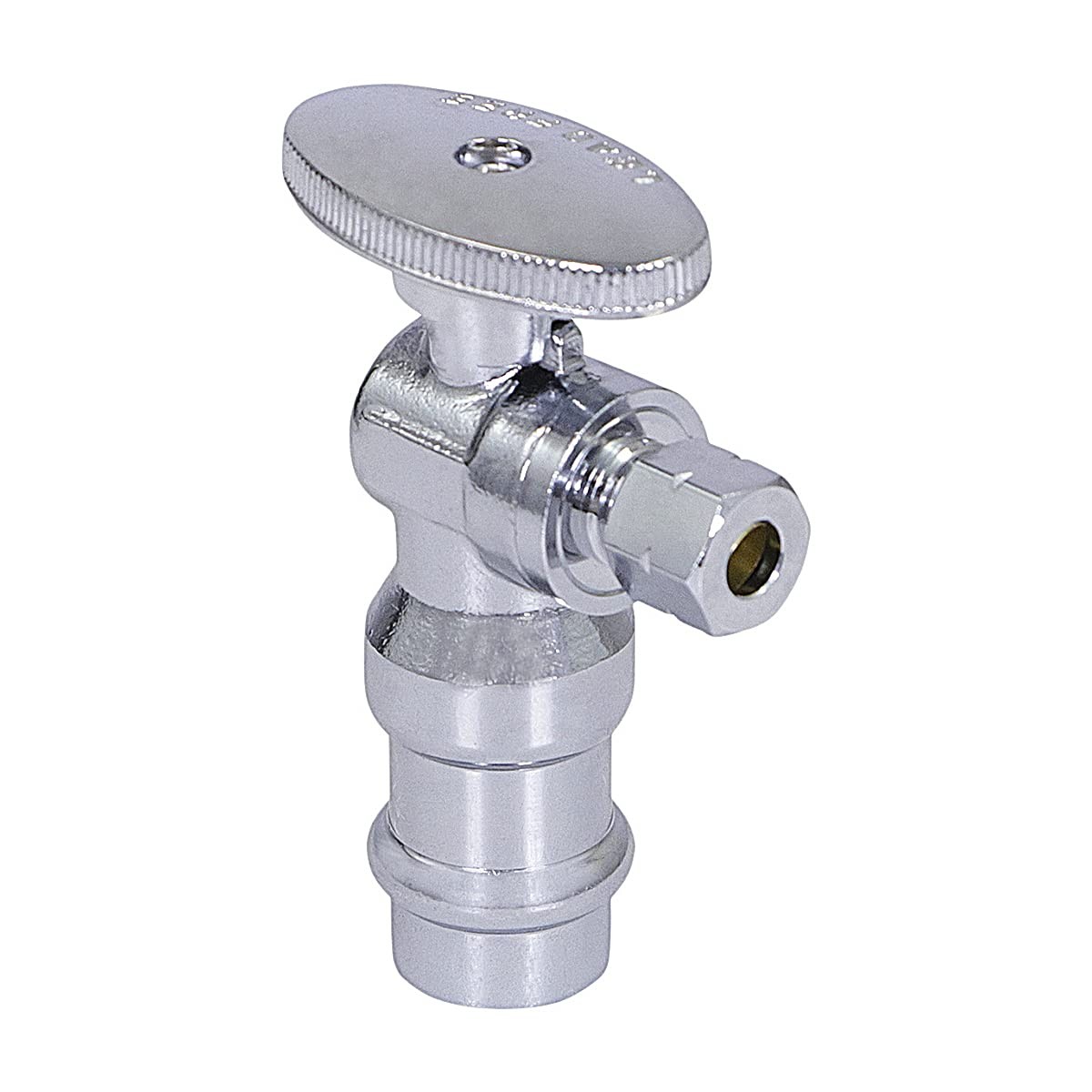 92325QSNLQ 1/4 Turn Press Angle Stop Valve Plumbing Shut Off Water Fixture