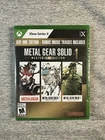 Metal Gear Solid Master Collection Vol. 1 Volume Xbox Series X BRAND NEW SEALED
