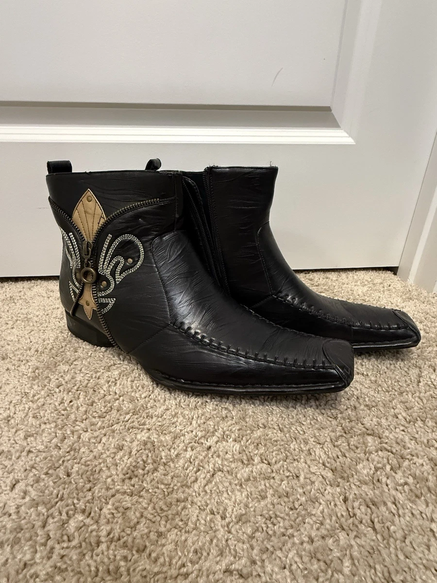 Delli Aldo Black Classic Rocker Boots NEW Delli Aldo | Shoes | Delli Aldo Black Classic Rocker Boots  main image 4
