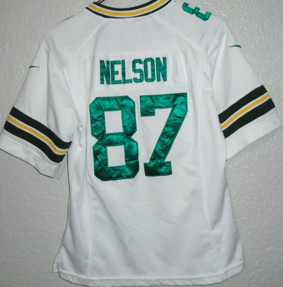 Camiseta Nike Green Bay Packers Nike Jordy Nelson Talla Grande Juvenil Foto 2 de 2