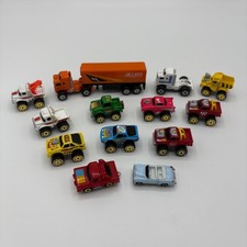 Road Champs Vintage Toy Car Lot of 13 Kids 1989 Micro Machines Vehicles