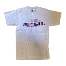 Screen Stars Best Single Stitch T Shirt Size M Vintage 1989 Made In USA 