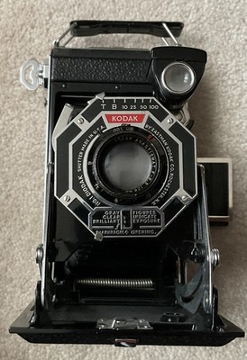 こだっく Vintage Kodak Six-16 Octagonal Art Deco Folding Camera No.1 Diodak
