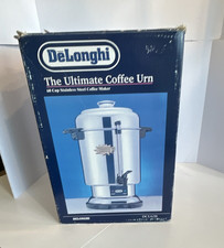 De'Longhi DCU62B 60 Cup Stainless Steel Electric Coffee Urn w/ Locking Lid