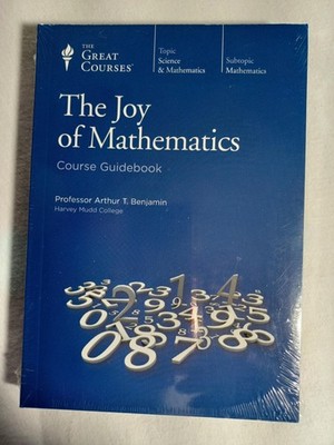 The Great Courses Joy Of Mathematics DVD Course Set Arthur T Benjamin New Sealed
