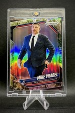Mike Vrabel 2025 Panini Prizm #110 Forest Camo /15 Coach Patriots SP