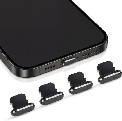 4 Stücke Staubschutz Stecker für iPhone 14 13 12 11 Pro Max Mini SE XS XR X